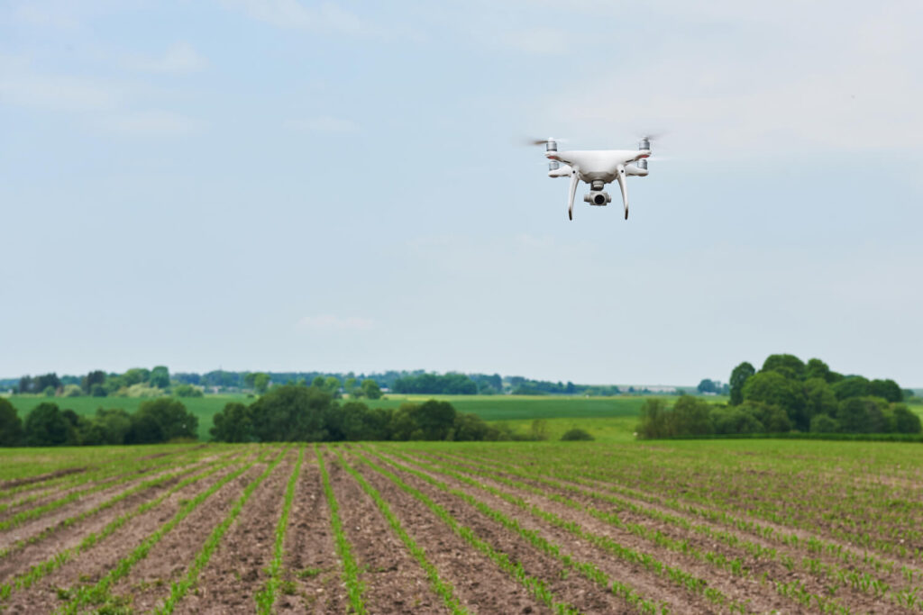 Drone utilisé pour l'agriculture de précision