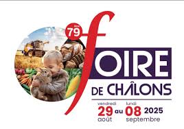 Logo Foire de Châlons du 29 août au 8 septembre 2025 