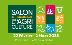 Logo du salon international de l'agriculture du 22 février au 2 mars 2025